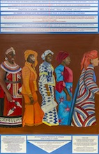 LA MARCHE DES FEMMES, 2017-2018, 1,55x7m